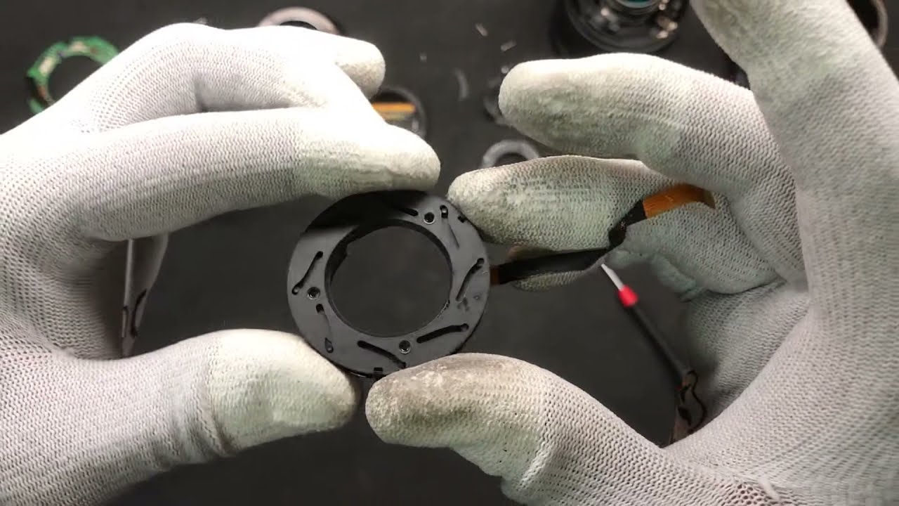 How to  repair Canon lens EF 24-70 F2.8 L Defective flex(aperture)