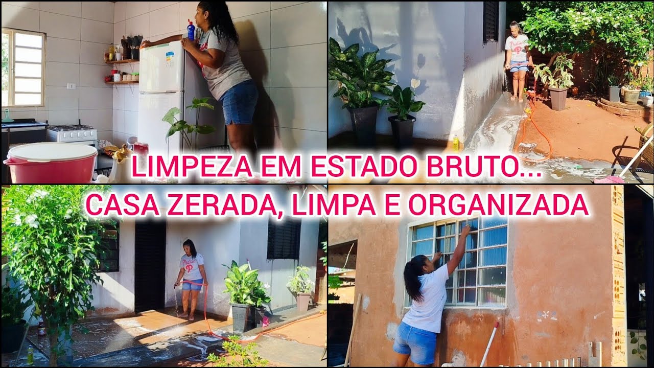 DEI UM RESET NA CASA.. LIMPEZA BRUTA, Janelas, cozinha, área externa, tudo limpíssimo e organizado