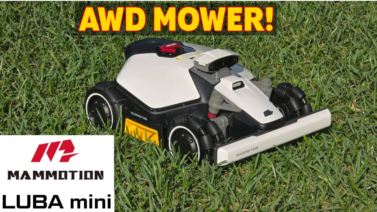Mammotion Luba Mini: All-Terrain Power for Small Yards!
