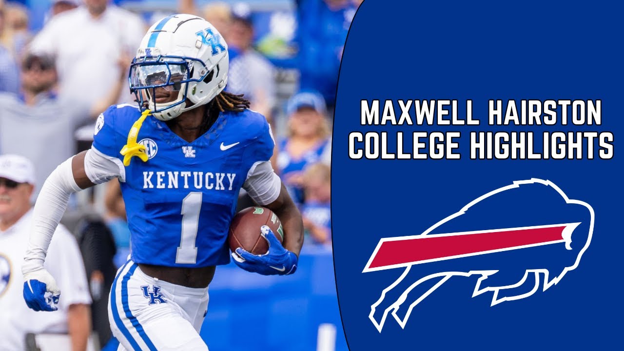 Maxwell Hairston Highlights 🔥 | Welcome to the Bills