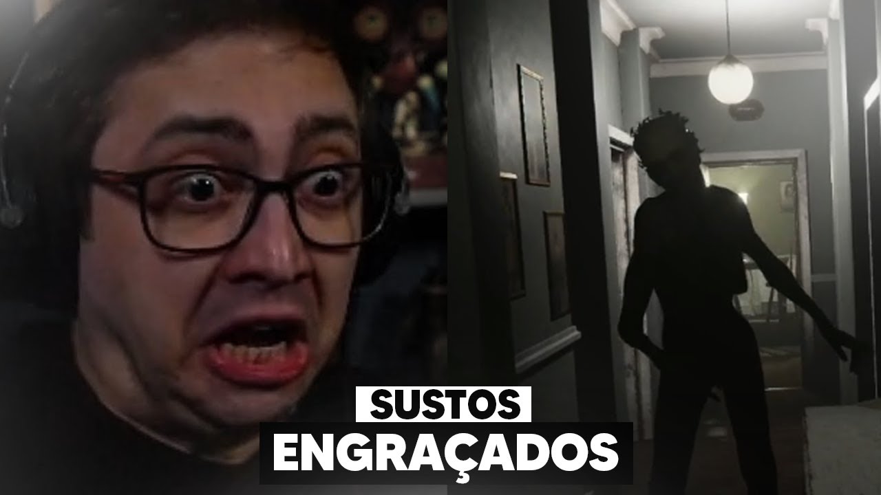 OS MAIORES SUSTOS EM LIVE #1 - Streamers jogando Jogos de Terror