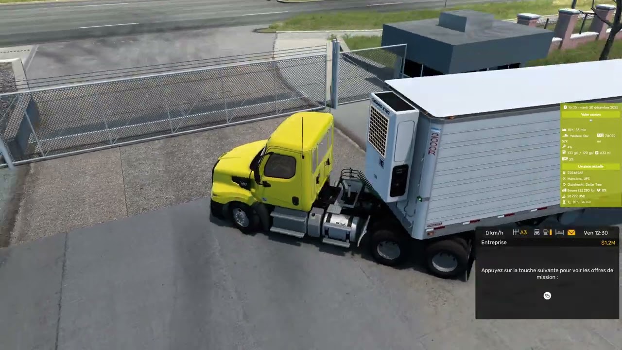 American Truck Simulator conseil pour mods de saison et traffic plus réaliste