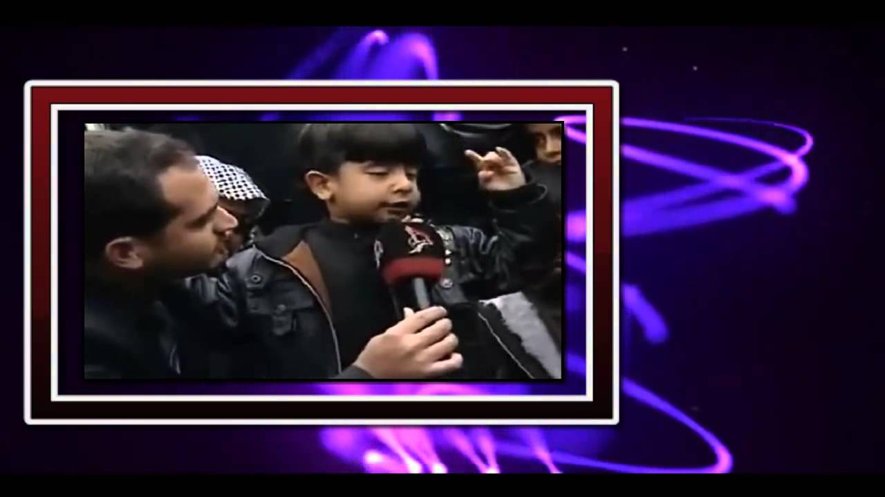 أصغر شاعر رافضي شيعي يمسح الأرض بالنواصب