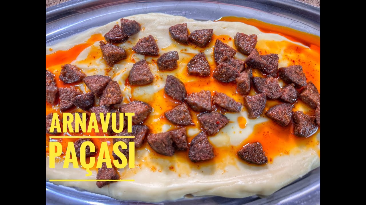BU PAÇA BİLDİĞİNİZ PAÇALARA BENZEMİYOR!!! KASAP SUCUKLU ARNVAUT PAÇASI TARİFİ ?
