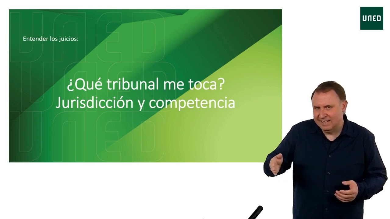 13. ¿Qué tribunal me toca? Jurisdicción y competencia
