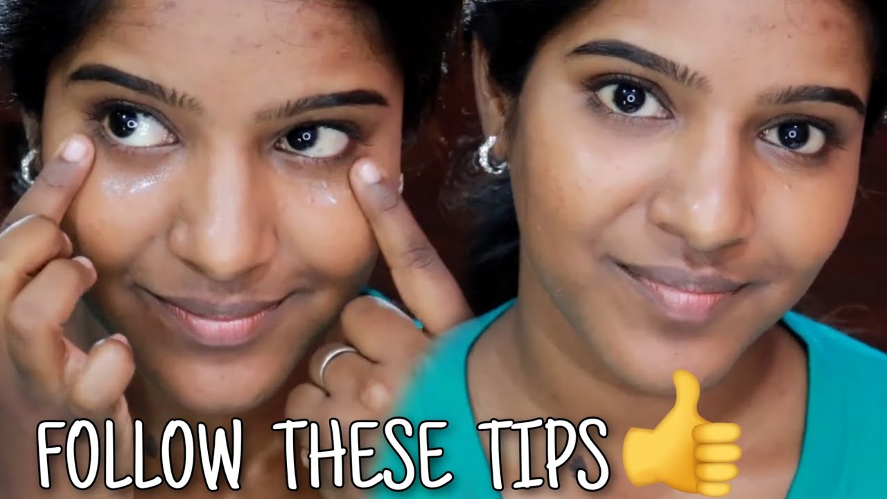 தமிழில்-4 AMAZING TIPS TO CONTROL DARK CIRCLES😍100%results👍🏽