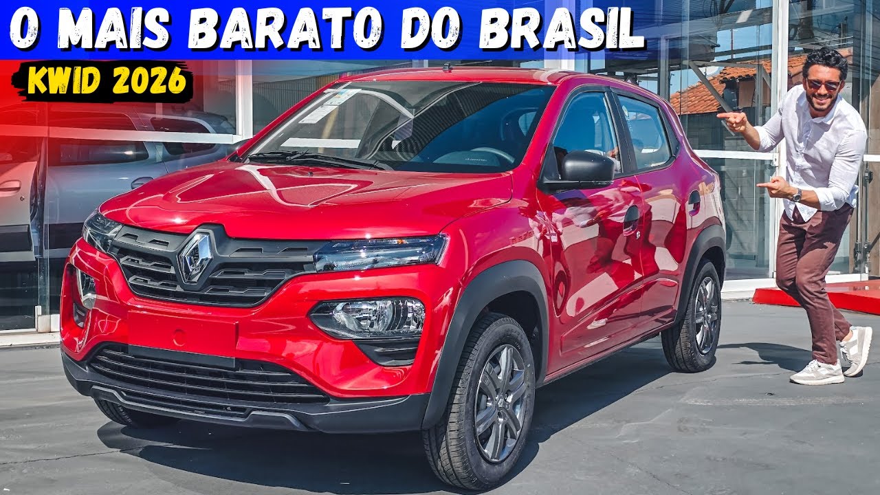 KWID ZEN 2026 O CARRO MAIS BARATO 0KM