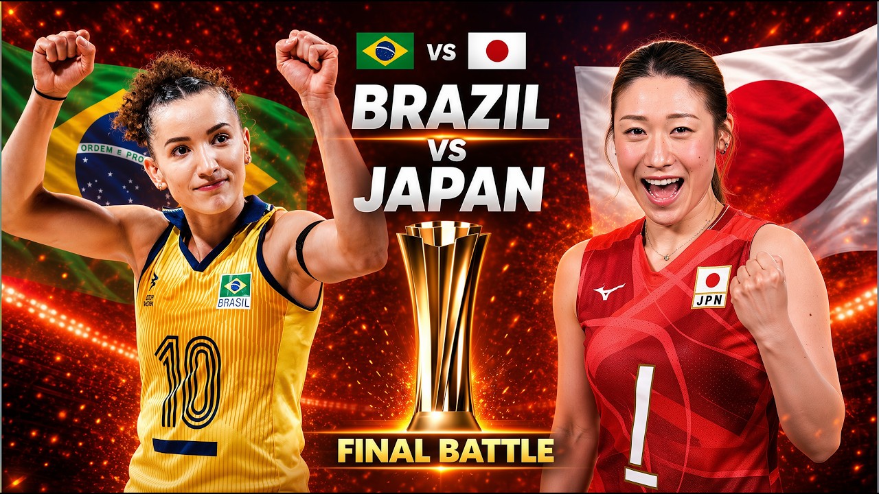 BRAZIL vs JAPAN | EPIC GRAND FINAL