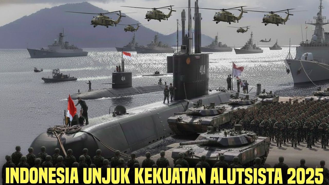 TAK DISANGKA ALUTSISTA TNI UDAH SEBANYAK INI! Kekuatan Senjata Perang TNI AD, TNI AU dan TNI AL 2025