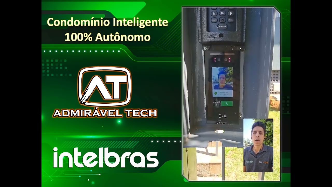 PORTARIA AUTÔNOMA INTELBRAS - Ótimo projeto para pequenos e médios edifícios, Condomínio Inteligente