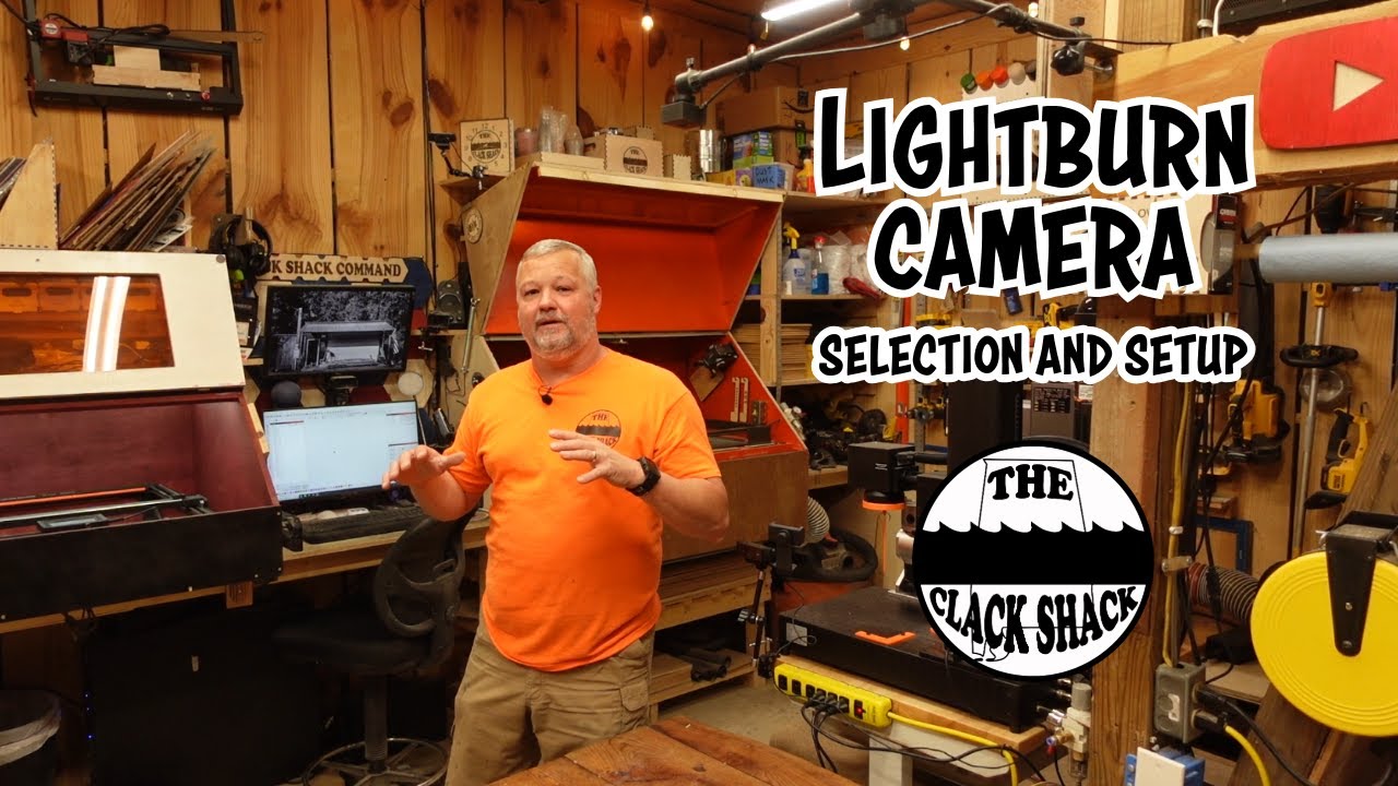 Lightburn camera- selection and setup
