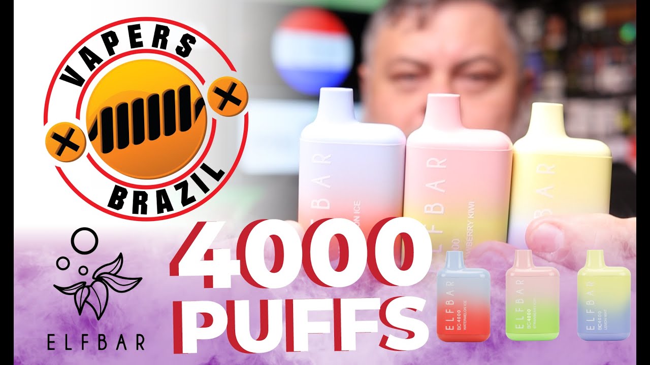 Elfbar 4000 puffs - Pod Descart&aacute;vel mais Vendido do Mundo