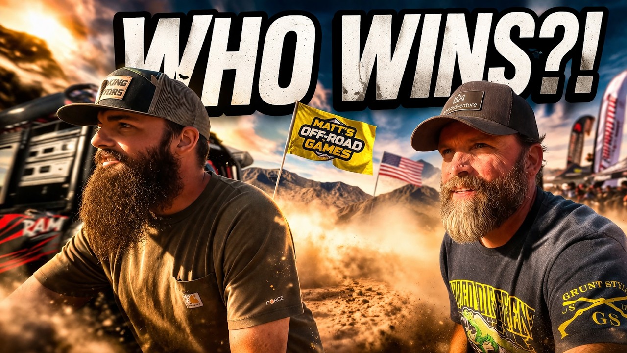 Cameraman Races at the Matt's Off-road Recovery Games!