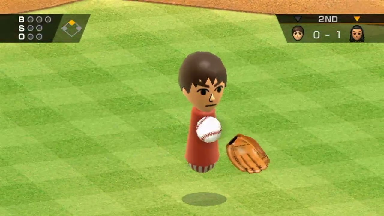 Wii Sports: Baseball 2 Players - Guest C vs Guest D