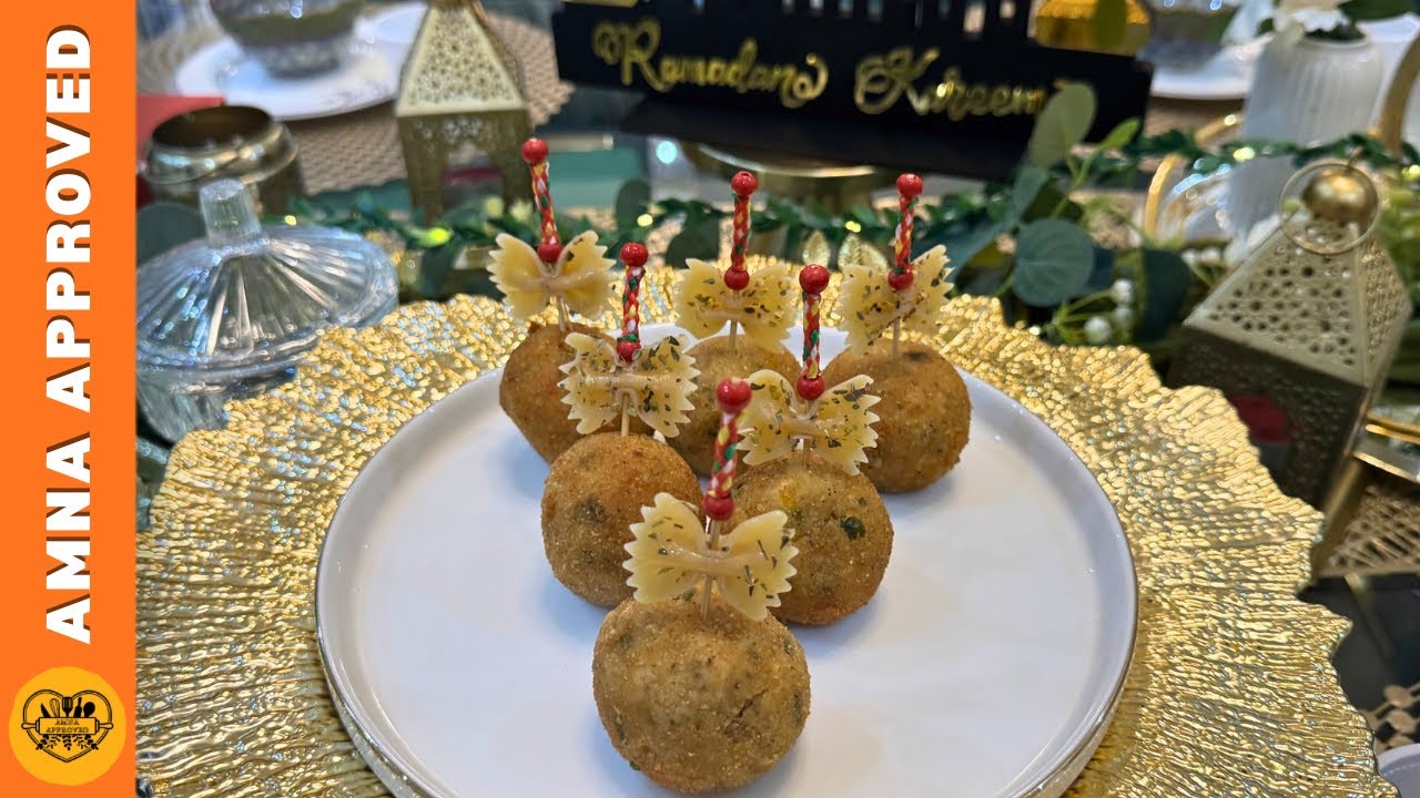 Ramadan Special Chicken Cheese Balls 🧀 | Crispy Outside & Creamy Inside | Easy Iftar Recipe