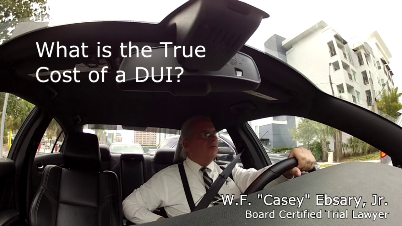 What's the true cost of a DUI?