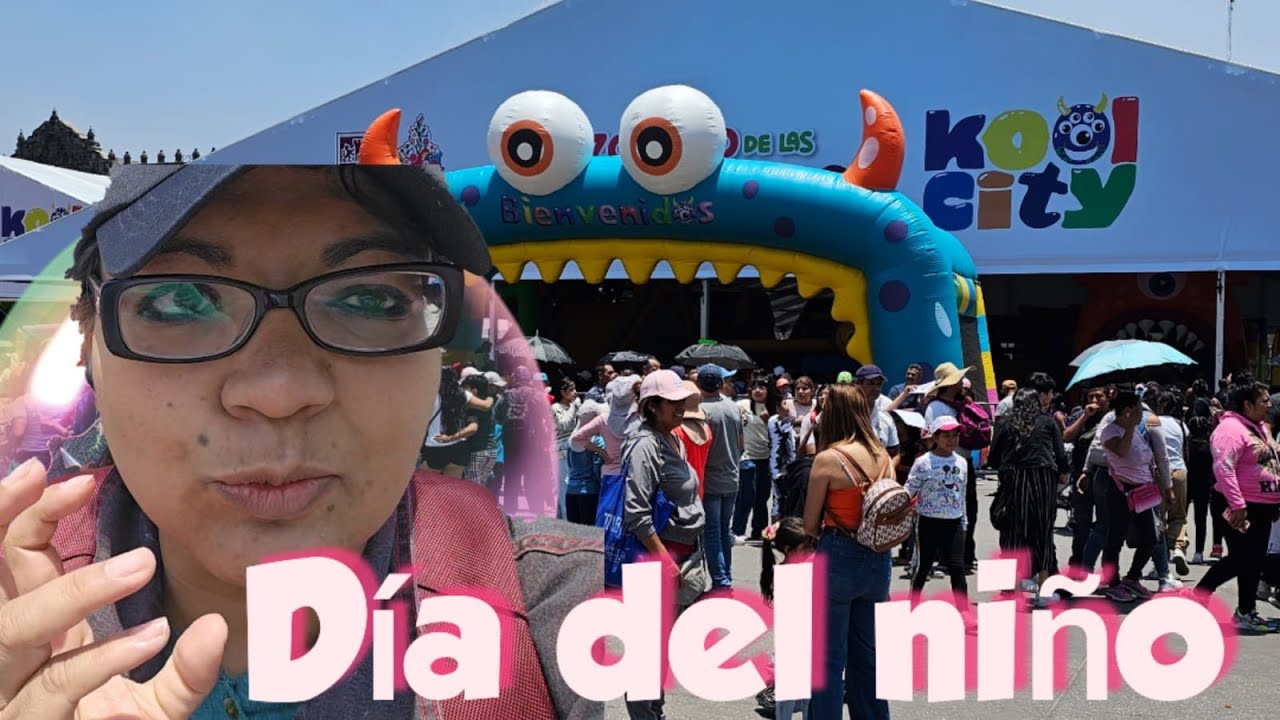 🦖El DIA DEL NIÑO MÁS ÉPICO 🦕en el zocalo CDMX 🎉🎉🎉