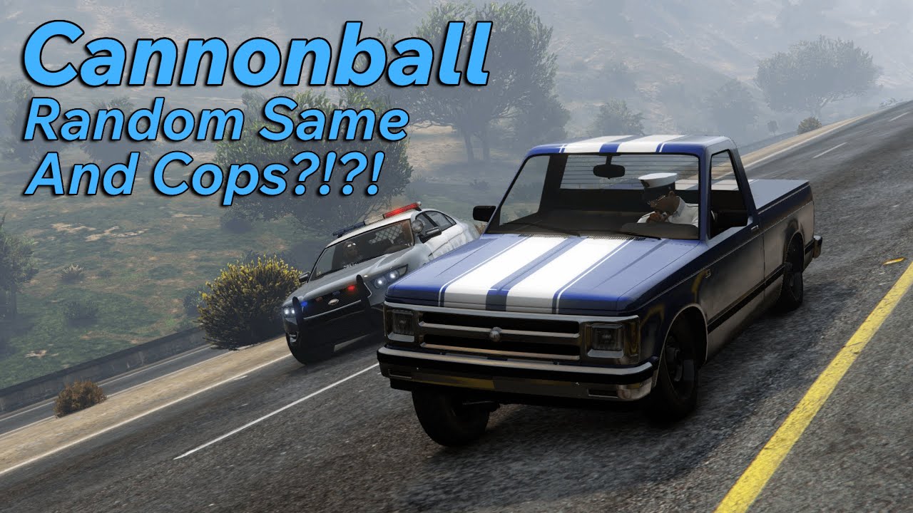 Boosted Random Same With Cops, And More? - FiveM Cannonball №46