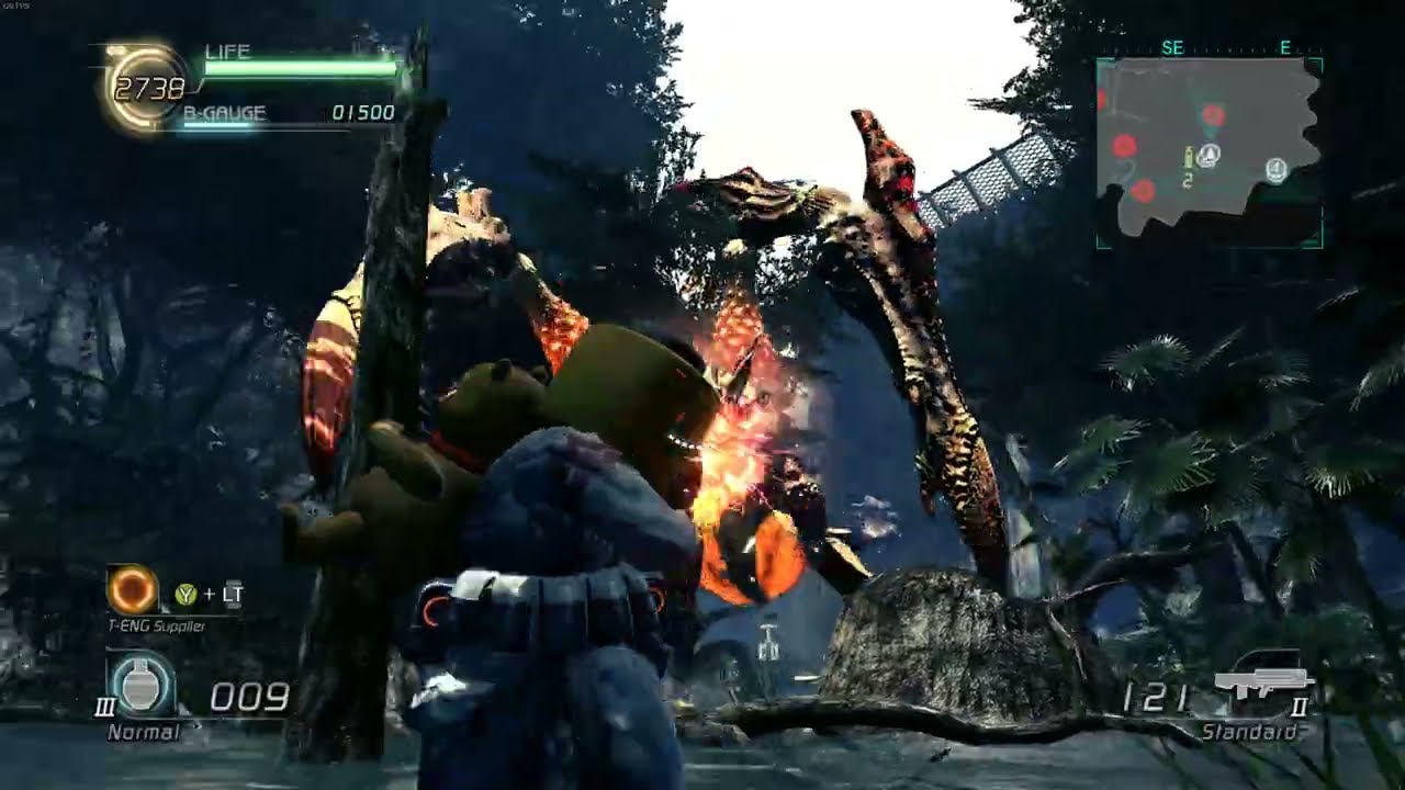 Lost Planet 2 Episode 1 Chapter 2 Easiest way to defeat the Queen boss on Extreme mode