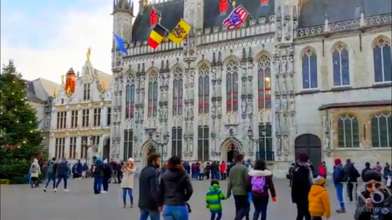 The Quaint City of Bruges at Christmas 🇧🇪