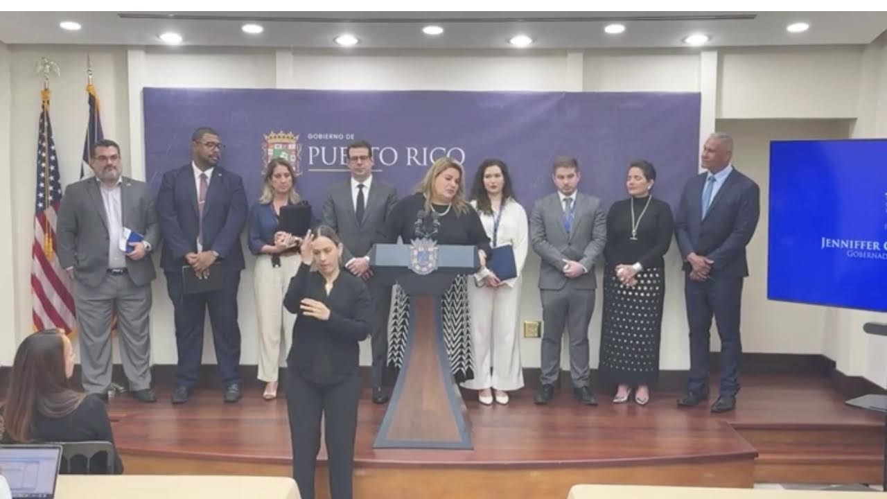 Gobernadora Jenniffer Gonz&aacute;lez Col&oacute;n hace anuncio importante y designaciones.
