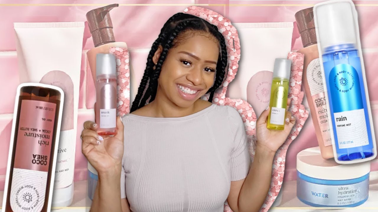 Bath & Body Works Wellness Shop - Ingredient Led Perfume Mists - Musk, Rain, Coco & Citrus