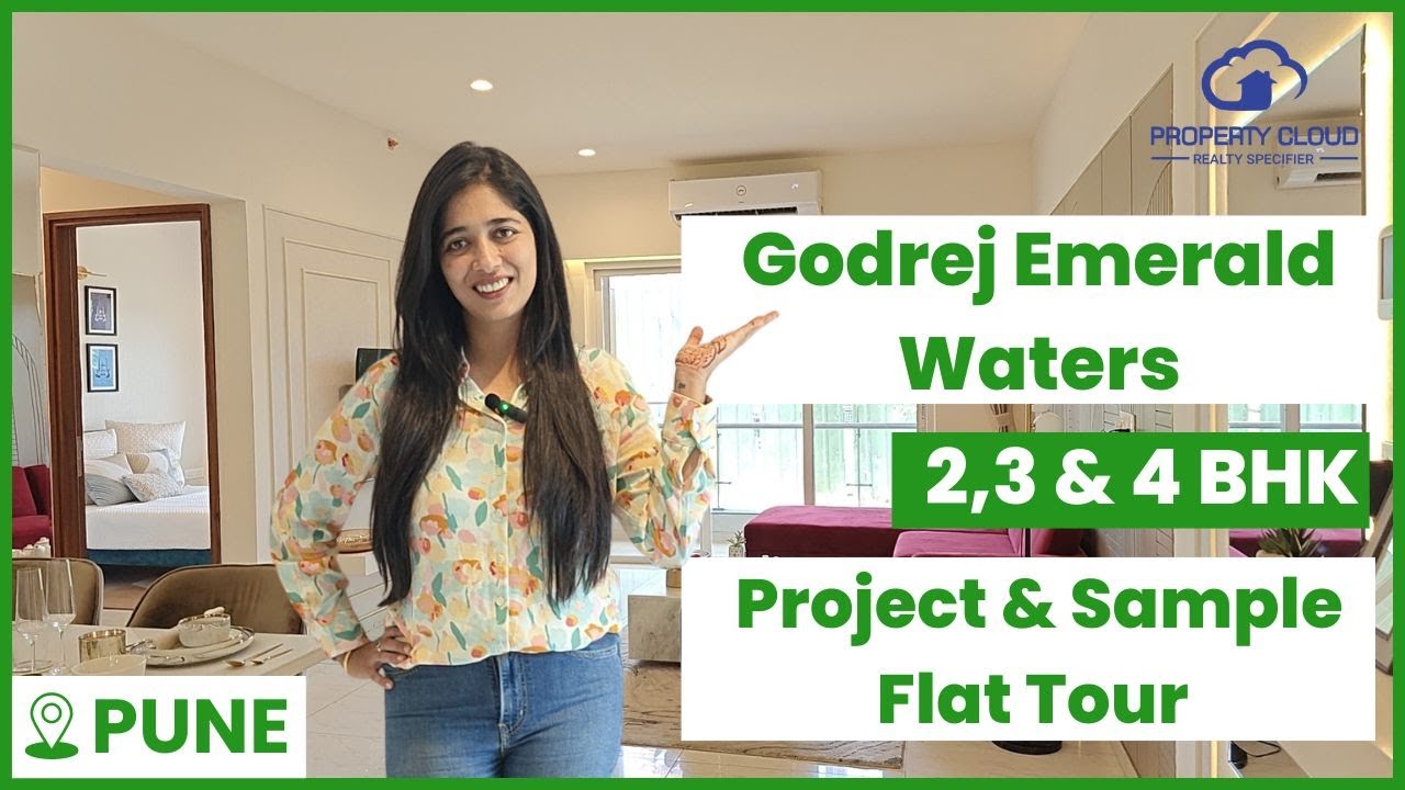 Godrej Emerald Waters | Project Tour | Sample Flat Tour | Pimpri | Pune