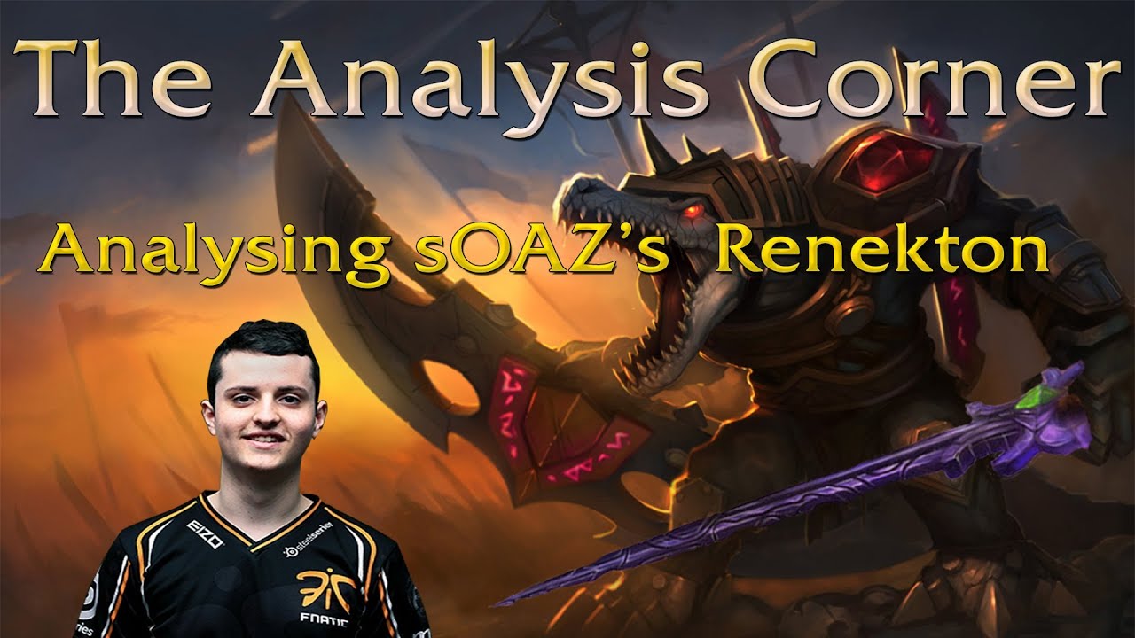 The Analysis Corner: sOAZ's Renekton | BotRK?