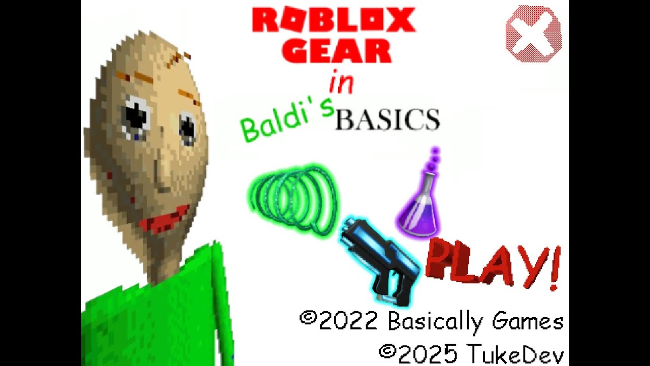 Roblox Gear In Baldi's Basics!