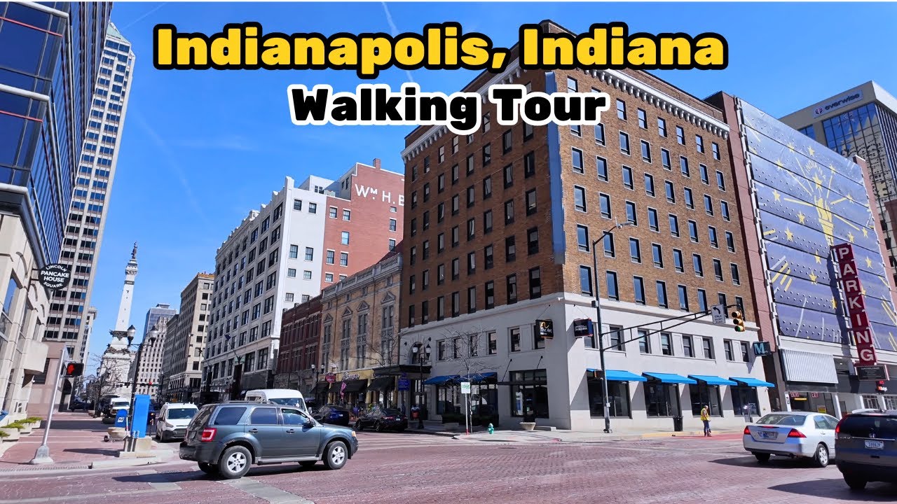 Indianapolis, Indiana Walking Tour 2025 [4K]