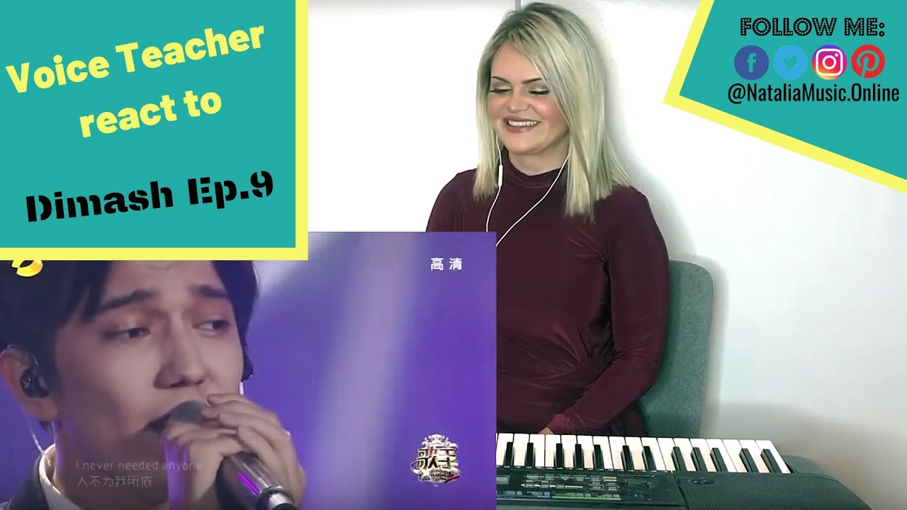 ⫷ Voice Teacher Reacts to ➠ Dimash sing 