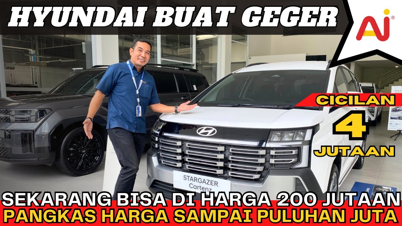 PESTA DISKON HYUNDAI HABISKAN NIK 2025‼️ HYUNDAI STARGEZER & KONA PANGKAS HARGA GEDE GEDEAN‼️