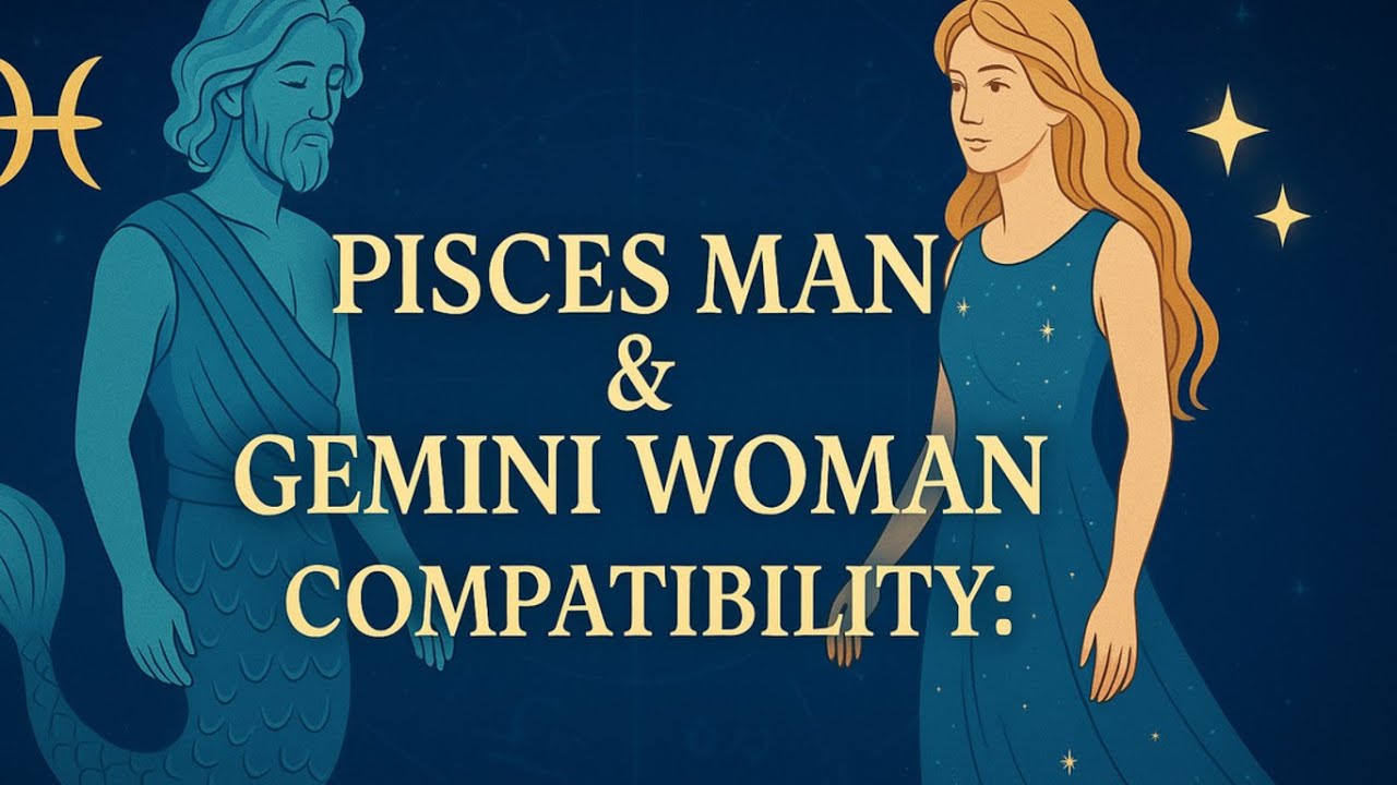 Pisces Man & Gemini Woman Compatibility: A Cosmic Love or a Challenging Match?