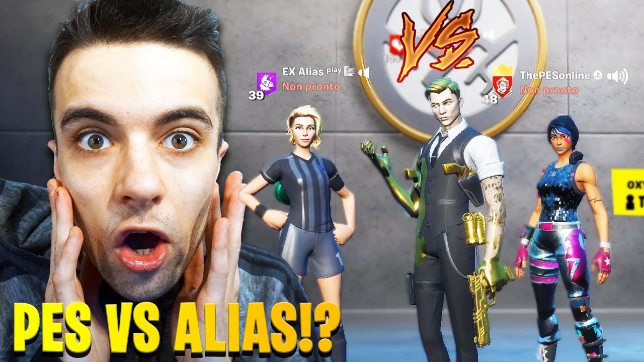 AliasPlay LITIGA con Pes durante un 1vs1😂 sarà a livello?