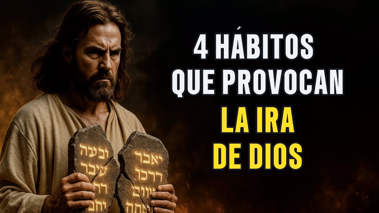 4 Hábitos que Provocan la ira de Dios – ¿Estás Cayendo en Alguno?