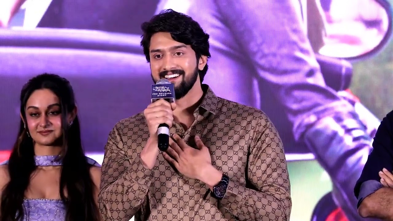 Hero Niranjan Speech at Seetha Payanam Telugu Pre Release Event