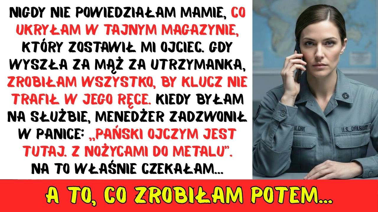 UKRYŁAM przed mamą, co było SCHOWANE w magazynie ojca — jej nowy mąż POZNAŁ prawdę za PÓŹNO