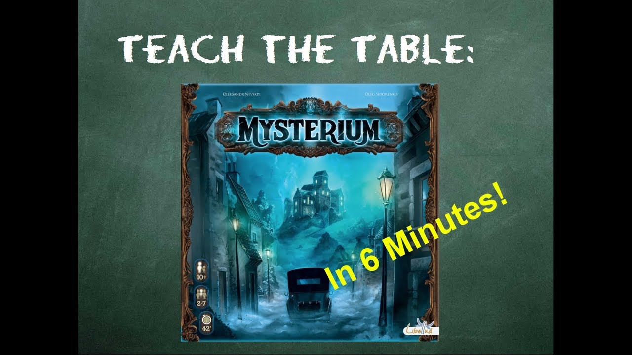 Как сыграть в Mysterium за 6 минут