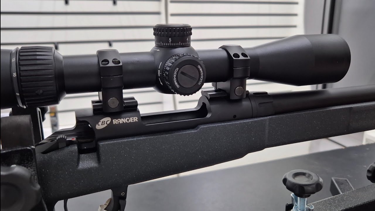 CBC Ranger .308, como instalar a luneta com precisão!
