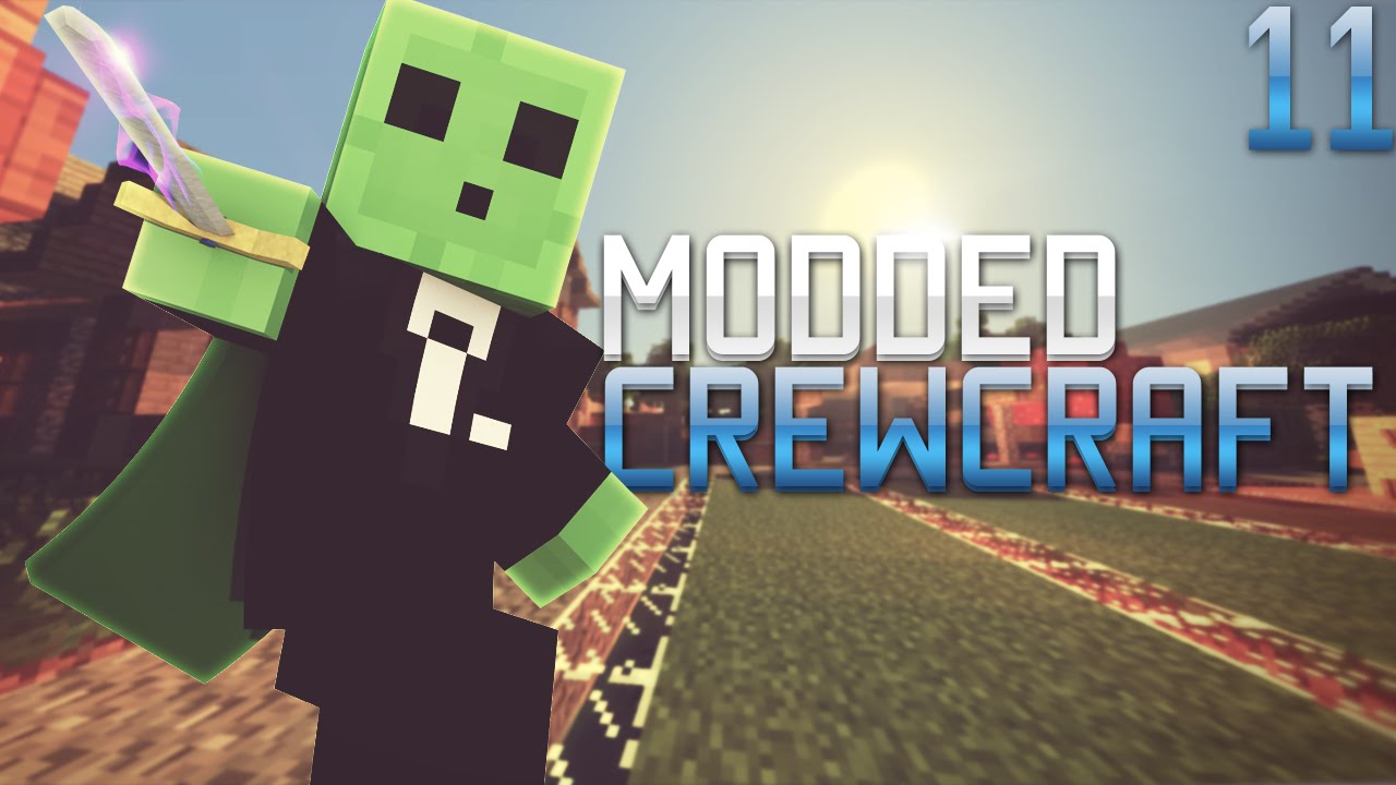 Modded Crewcraft - Making a Tank and More!