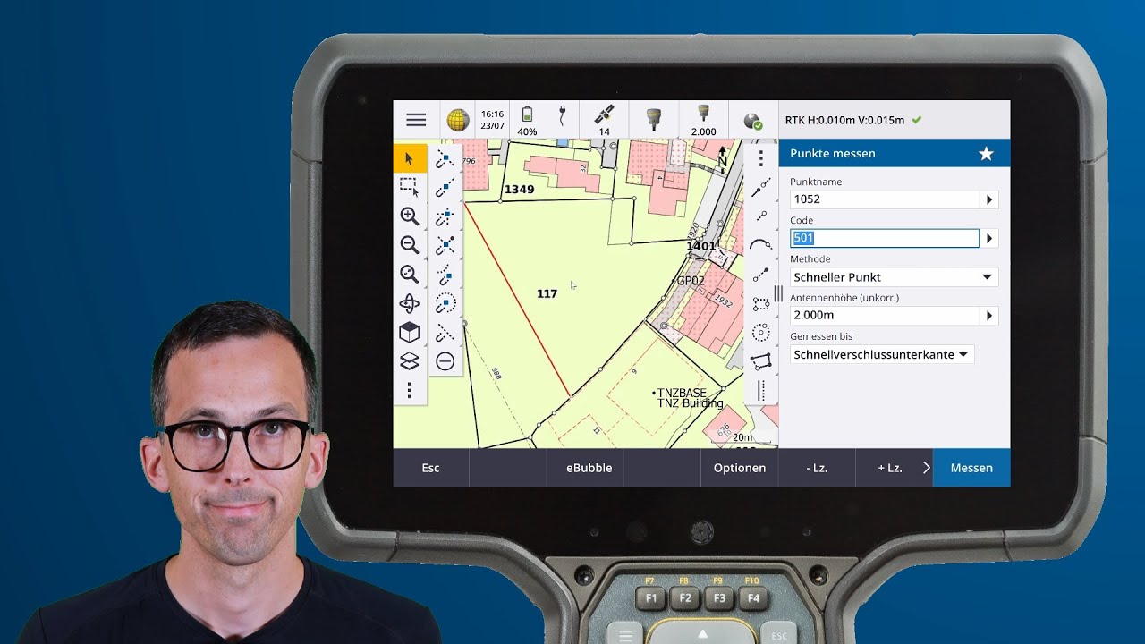 Neue Funktionen von Trimble Access 2024.00