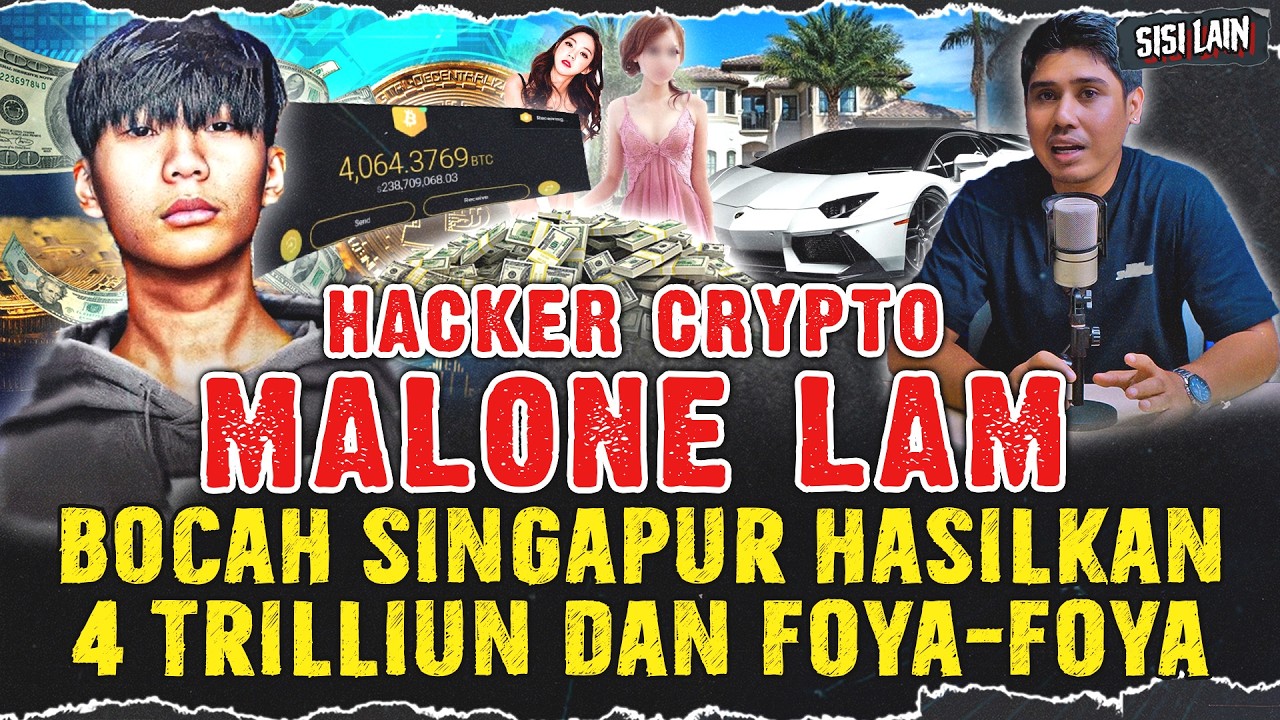 MALONE LAM ! BOCAH SINGAPORE BOBOL CRYPTO 4.5 TRILLIUN DAN FOYA-FOYA