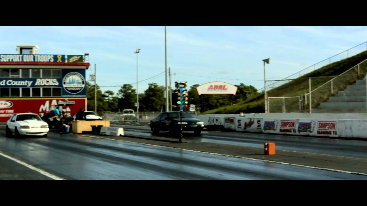 Thunderbird SVO vs Mustang at Rockingham