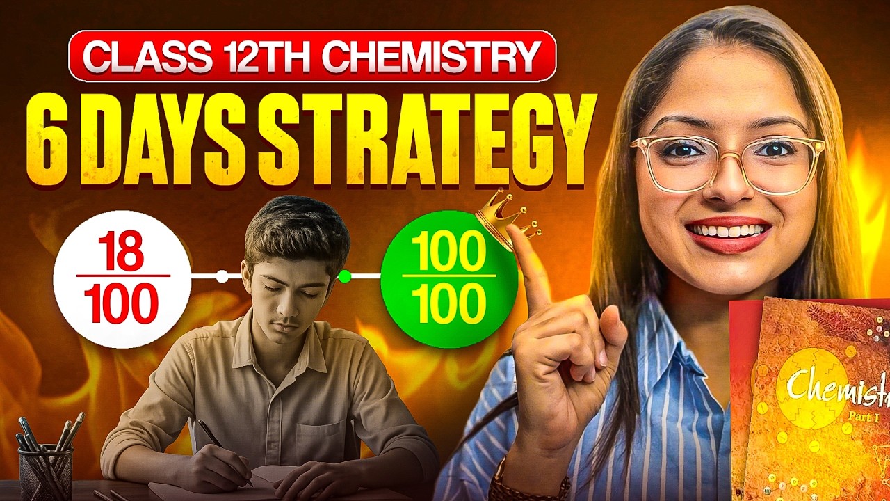 Complete Chemistry in 6 DAYS 🔥🤯 Class 12 CHEMISTRY Board Exam 2026 | EKTA SONI