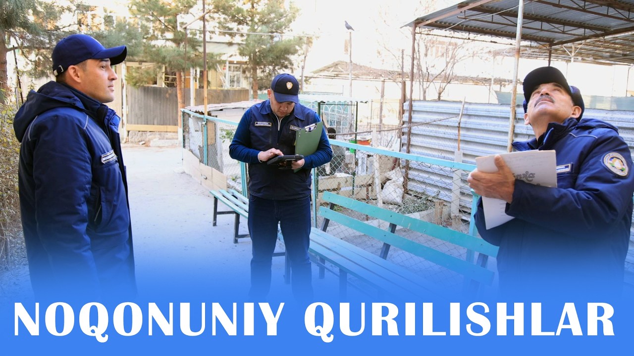 NOQONUNIY QURILISHLAR