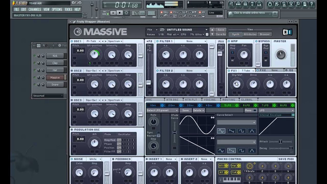 Nicky Romero Toulouse Style Bassline Tutorial Massive