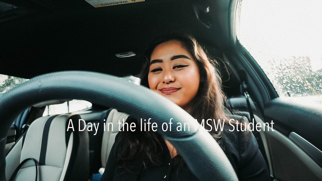 A Day in a Life of an MSW Student (Grad School Vlog)