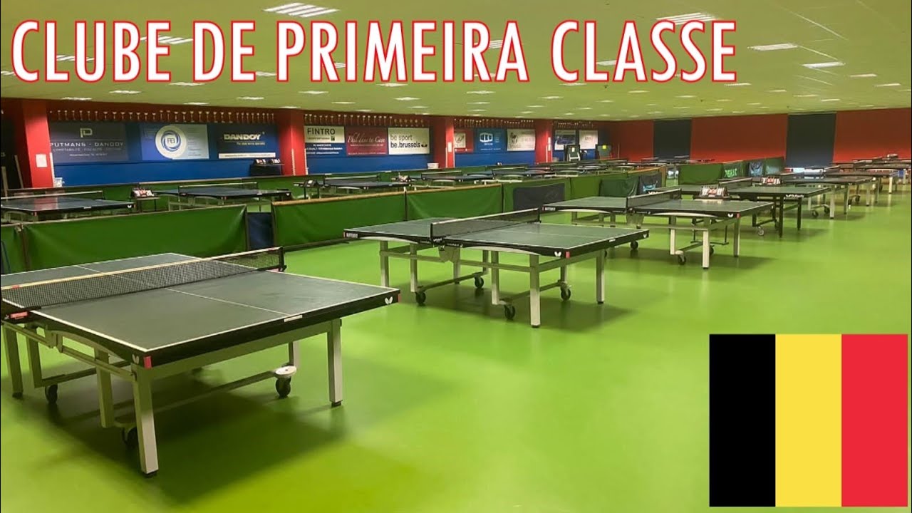 Conheci o MAIOR clube da Bélgica! 🏓