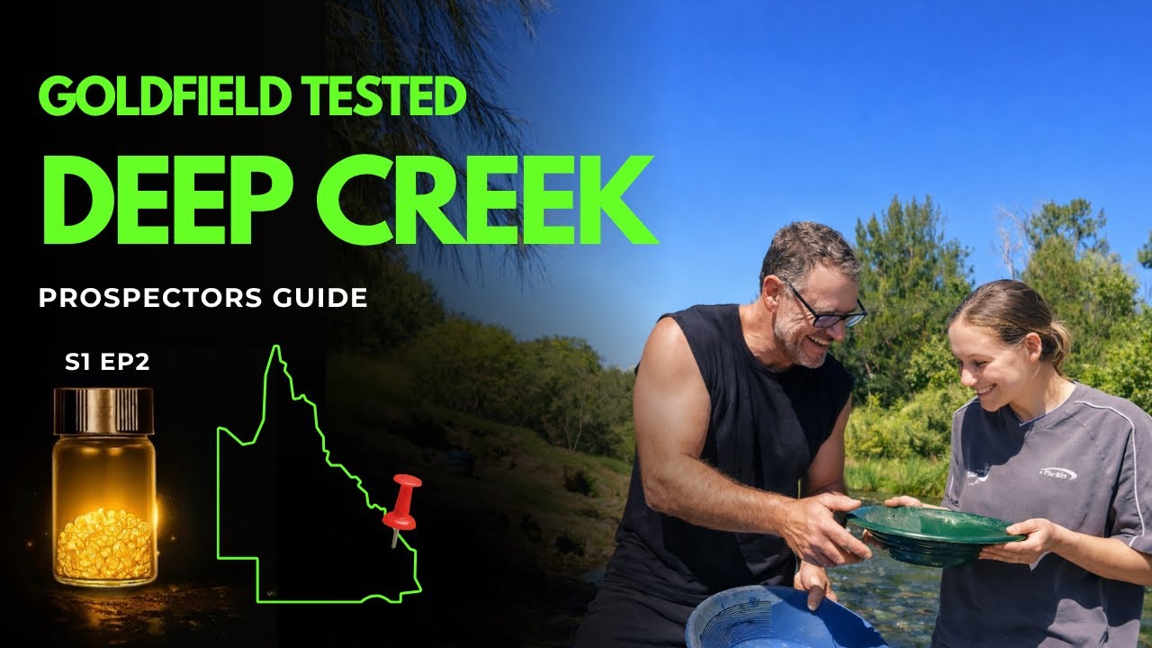 Gold panning near me - Gympie Deep Creek guide