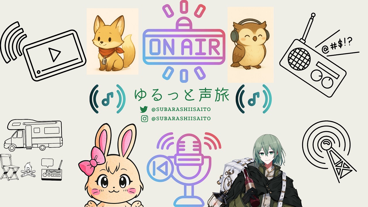 ゆるっと声旅ラジオ【第3話：何かある？今欲しいもん】2026.2.20配信